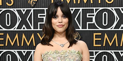 jenna ortega in her underwear|Jenna Ortegas Emmys dress nails the underwear